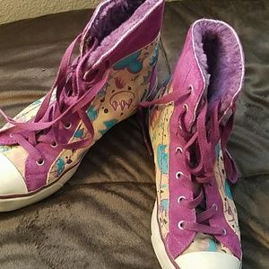 Purple UGG sneakers size 7.5
